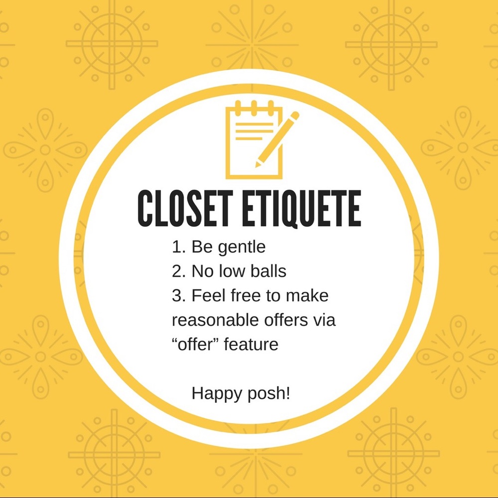 Adriana’s Closet Etiquete Rules!